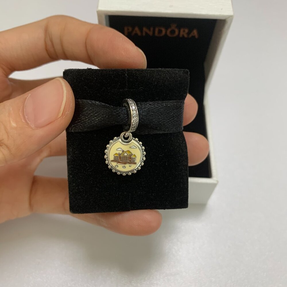 Disney Parks Pandora Animal Kingdom Lodge Resort Dangle Charm Exclusive Pendant